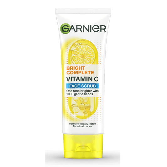 Garnier - Bright Complete Vitamin C Face Scrub For All Skin Tones - 100ml [Indonesia]