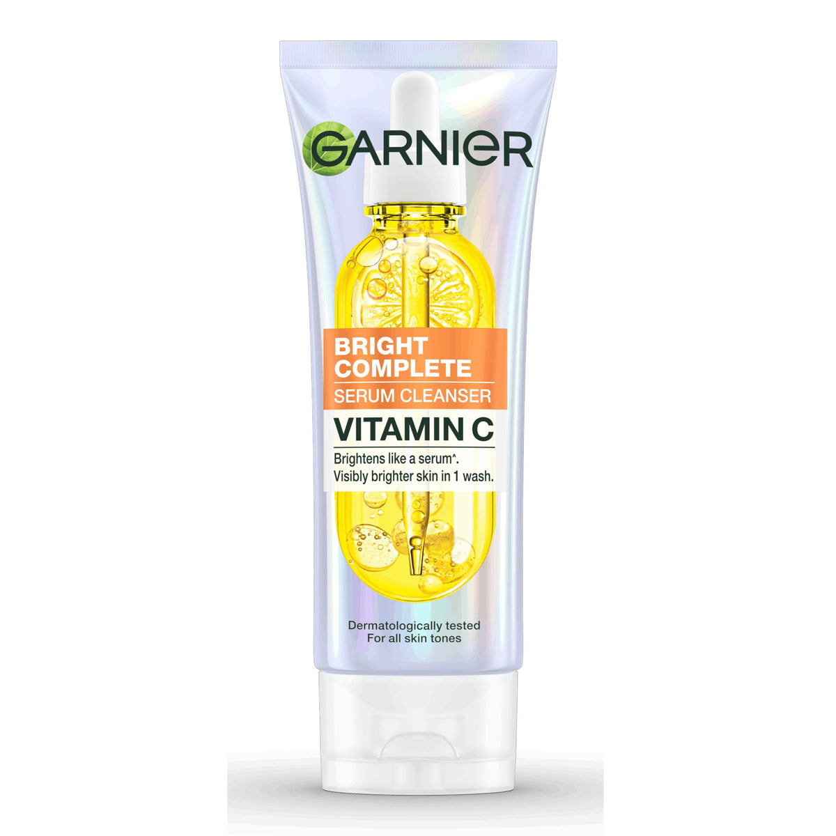 Garnier - Bright Complete Vitamin C Serum Cleanser For All Skin Tones - 100ml [Indonesia]