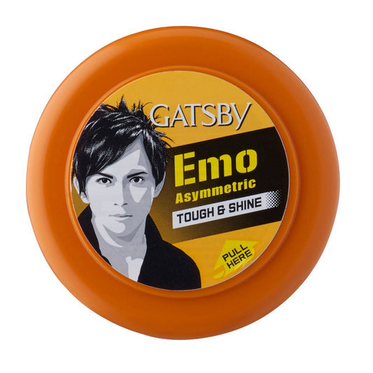 Gatsby - Emo Asymmetric Tough & Shine Styling Wax - 75g