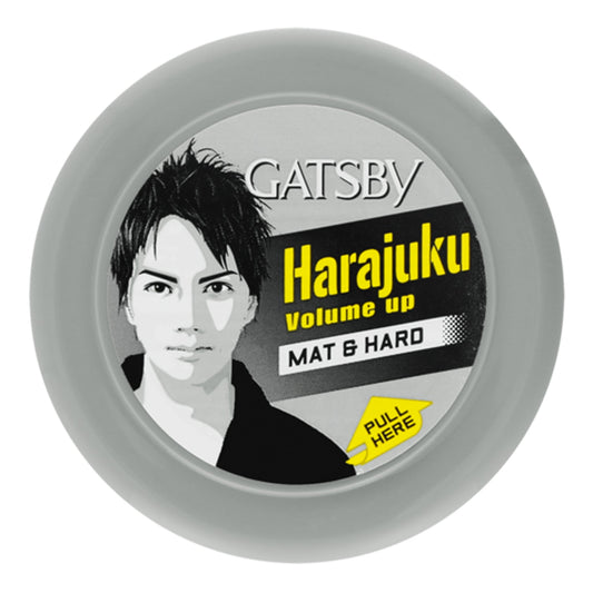 Gatsby - Harajuku Volume Up Mat & Hard Styling Wax - 75g