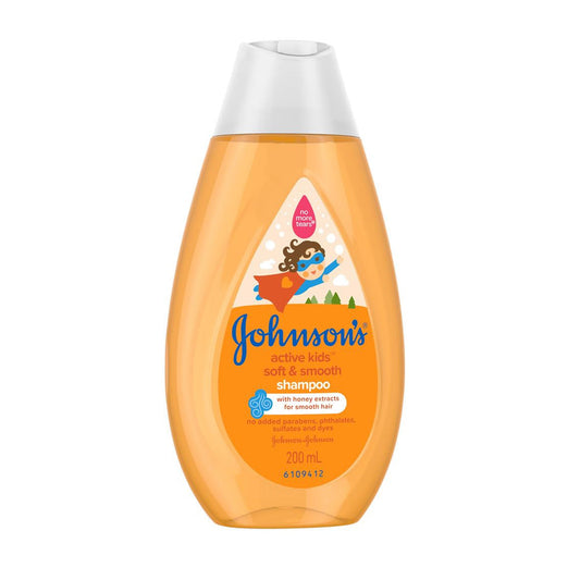 Johnson's - Active Kids Soft & Smooth Shampoo - 200ml