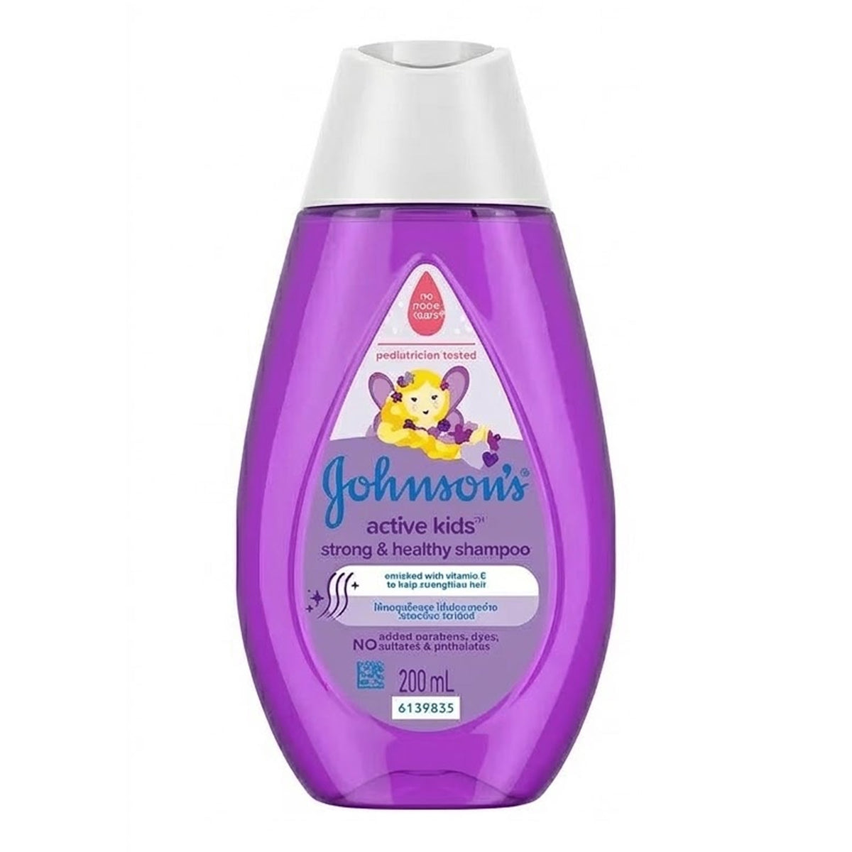 Johnson's - Active Kids Strong & Healthy Shampoo - 200ml [Malaysia]