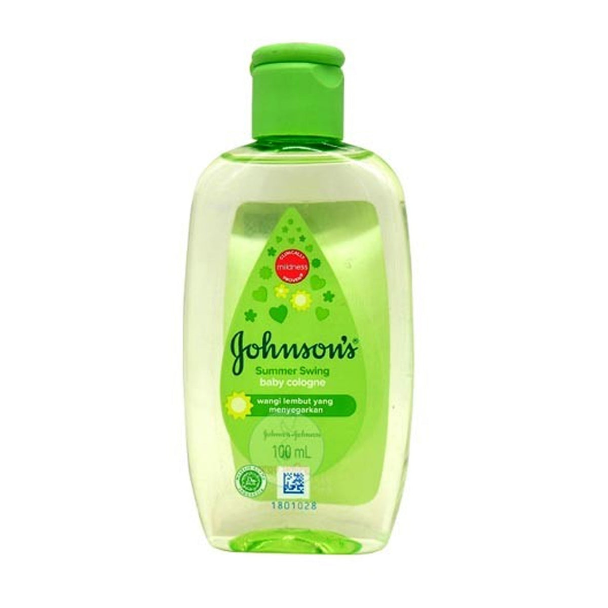 Johnson's - Summer Swing Baby Cologne - 100ml [Indonesia]