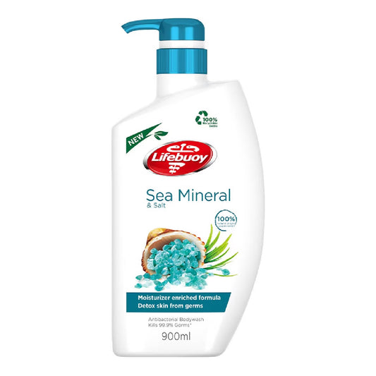 Lifebuoy - Sea Mineral & Salt Anti-Bacterial Body Wash - 900ml