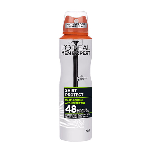 L'Oreal Paris Men Expert - Shirt Protect Mark Fighting 48H Anti-Perspirant Deodorant Spray - 250ml