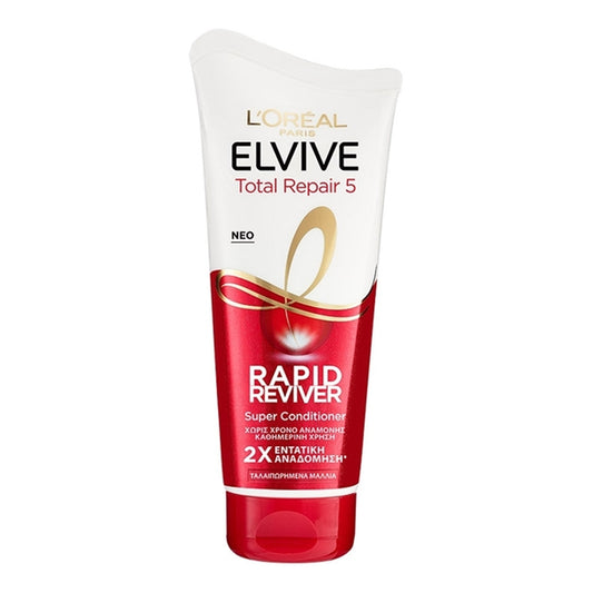 L'Oreal Paris - Elvive Total Repair 5 Rapid Reviver Super Conditioner For Damaged Hair - 180ml [Belgium]