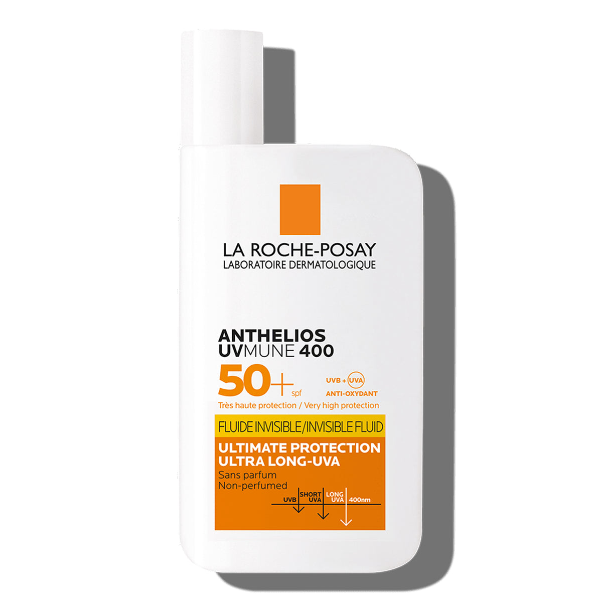 La Roche-Posay - Anthelios UVMune 400 Invisible Fluid Sun Cream SPF 50+ - 50ml [France]