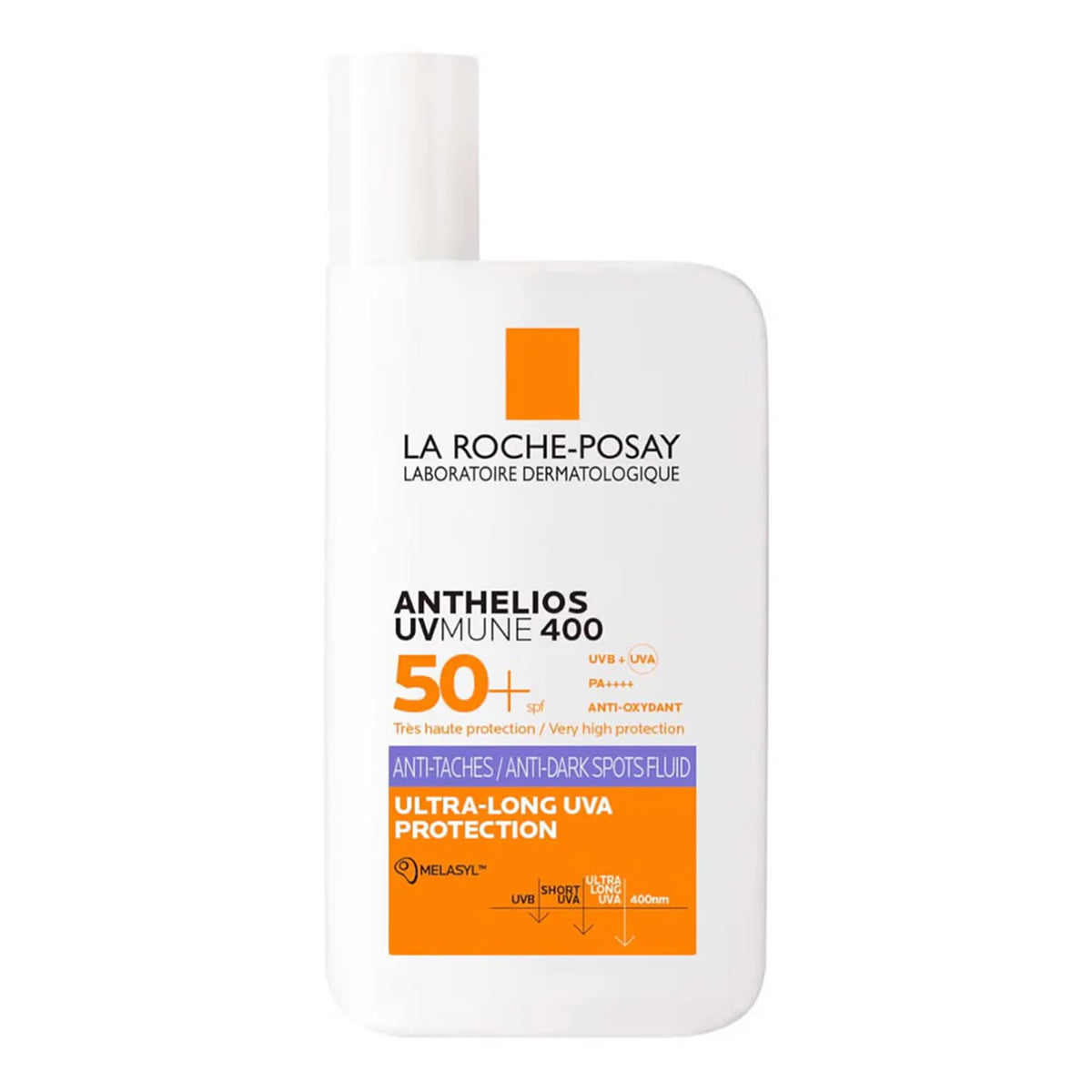 La Roche-Posay - Anthelios UVMune 400 Anti-Dark Spots Fluid Sun Cream SPF 50+ PA++++ - 50ml [France]
