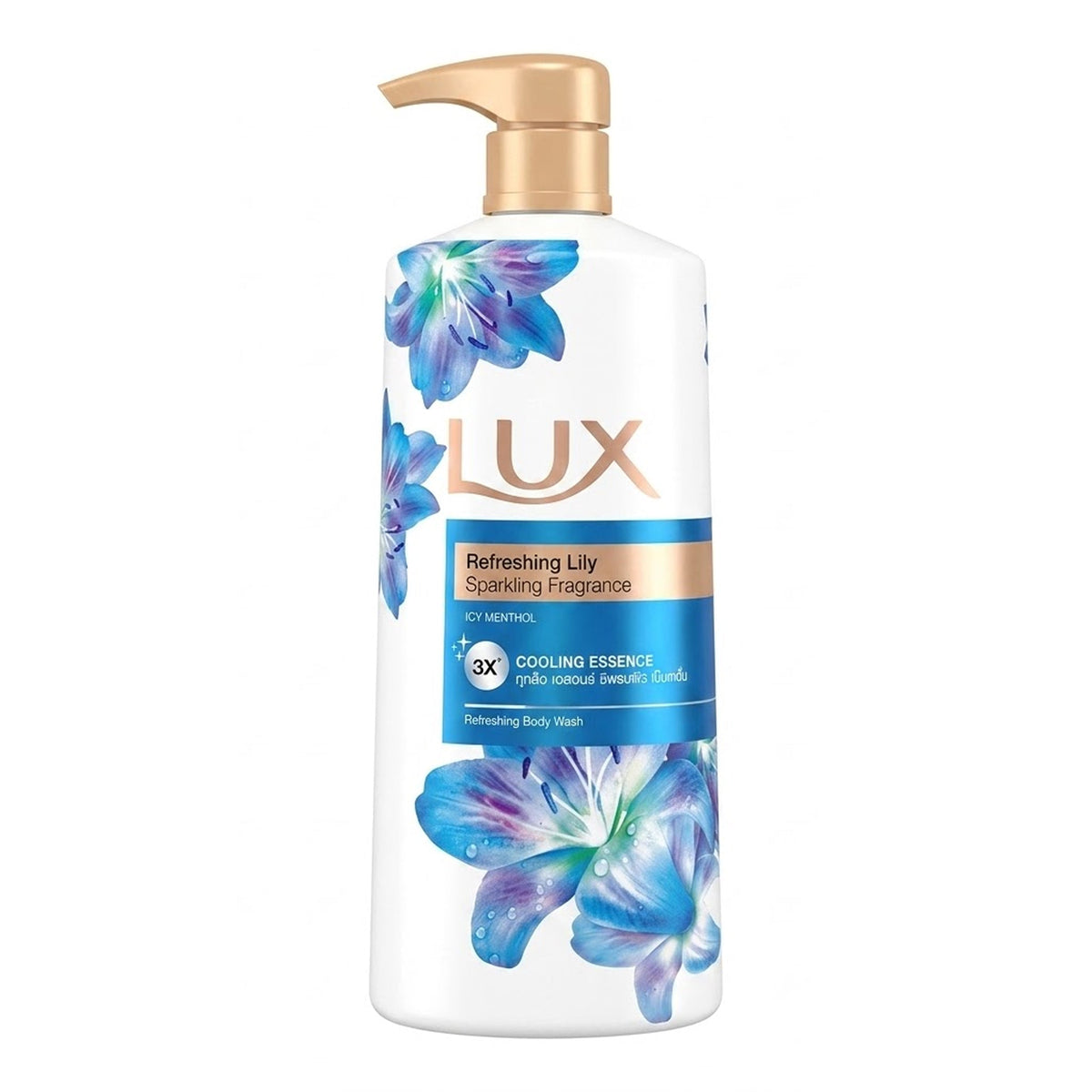 Lux - Refreshing Lily Sparkling Fragrance Refreshing Body Wash With Everscent Essential Oil - 1L [PRC]