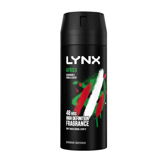 Lynx - Africa Mandarin & Sandalwood Scent Deodorant Body Spray - 150ml