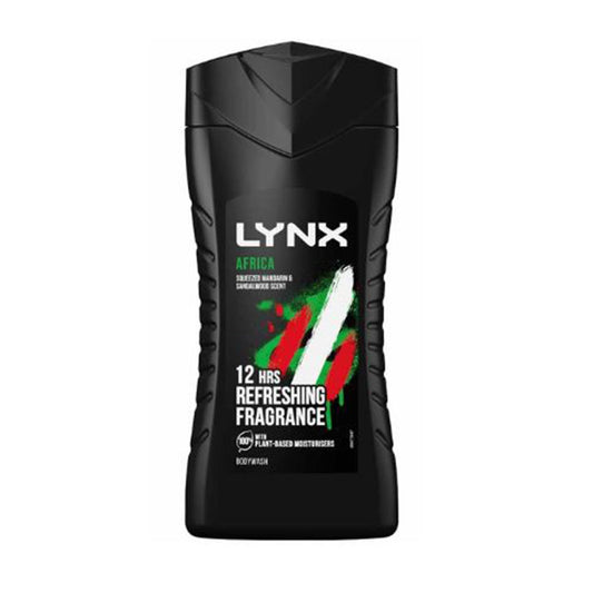 Lynx - Africa Squeezed Mandarin & Sandalwood Scent Body Wash - 250ml