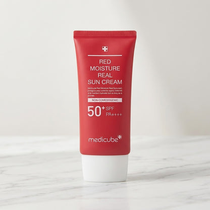 Medicube - Red Moisture Real Sun Cream SPF 50+ PA++++ - 50ml [Korea]