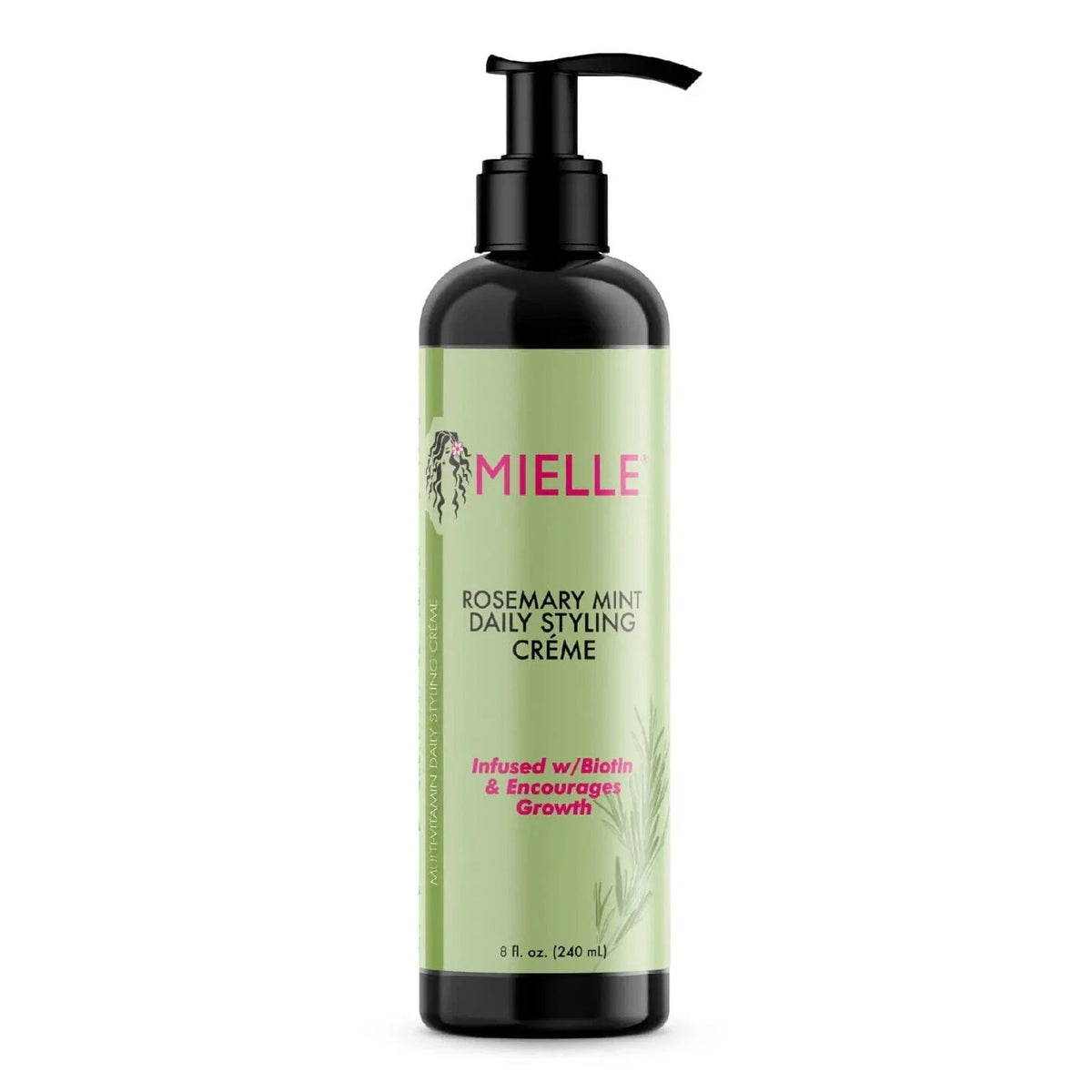 Mielle - Rosemary Mint Daily Styling Creme Infused With Biotin & Encourages Longer, Healthier Hair - 240ml [USA]