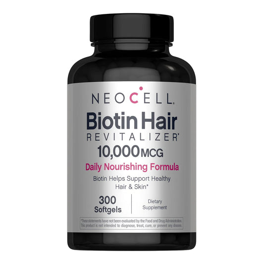 Neocell - Biotin Hair Revitalizer 10000mcg - 300 Softgels [USA]