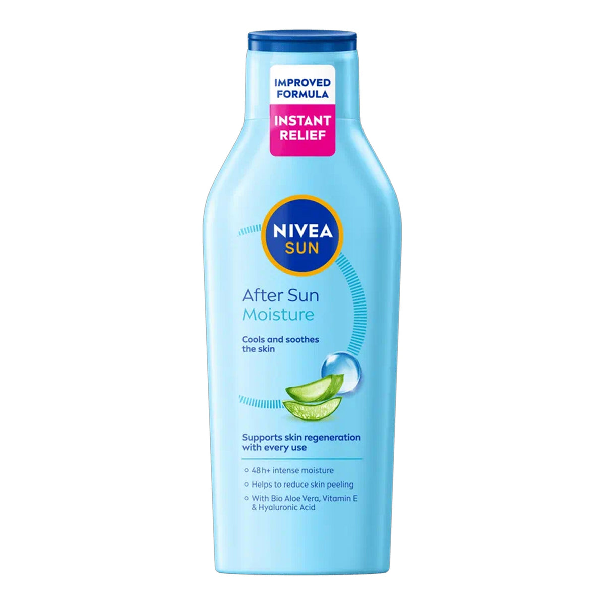 Nivea Sun - After Sun Moisture With Organic Aloe Vera & Hyaluron - 400ml [Spain]