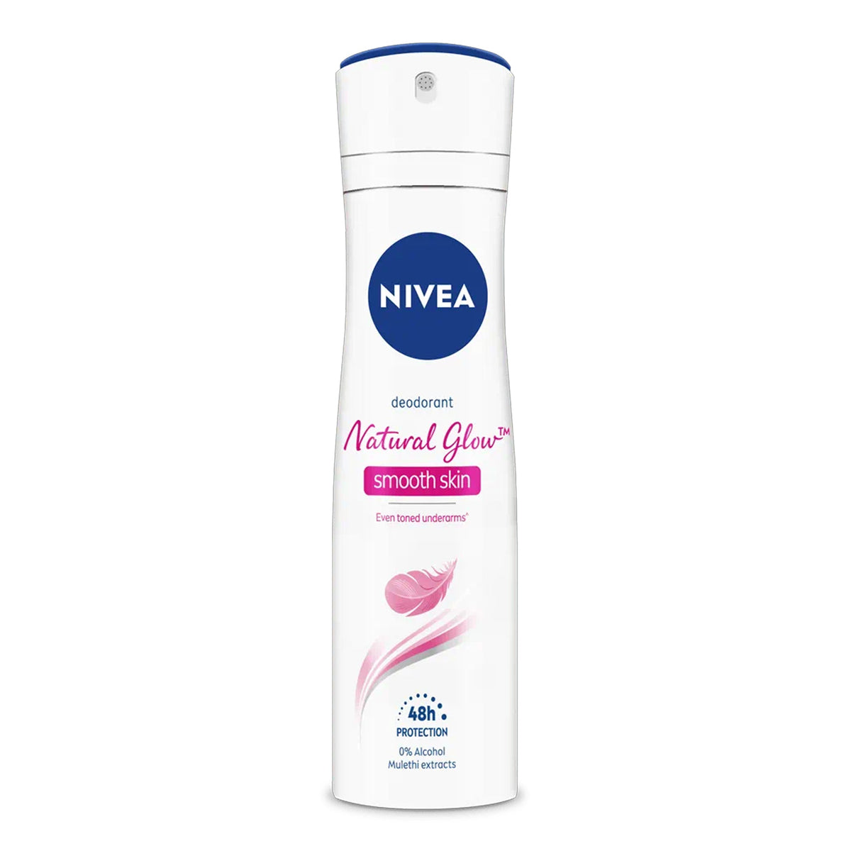 Nivea - Natural Glow Smooth Skin 48H Deodorant Spray With Mulethi Extracts - 150ml [India]