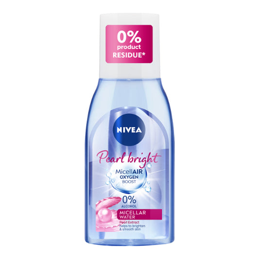 Nivea - Pearl Bright Micellair Oxygen Boost Micellar Water With Pearl Extract - 125ml [Indonesia]