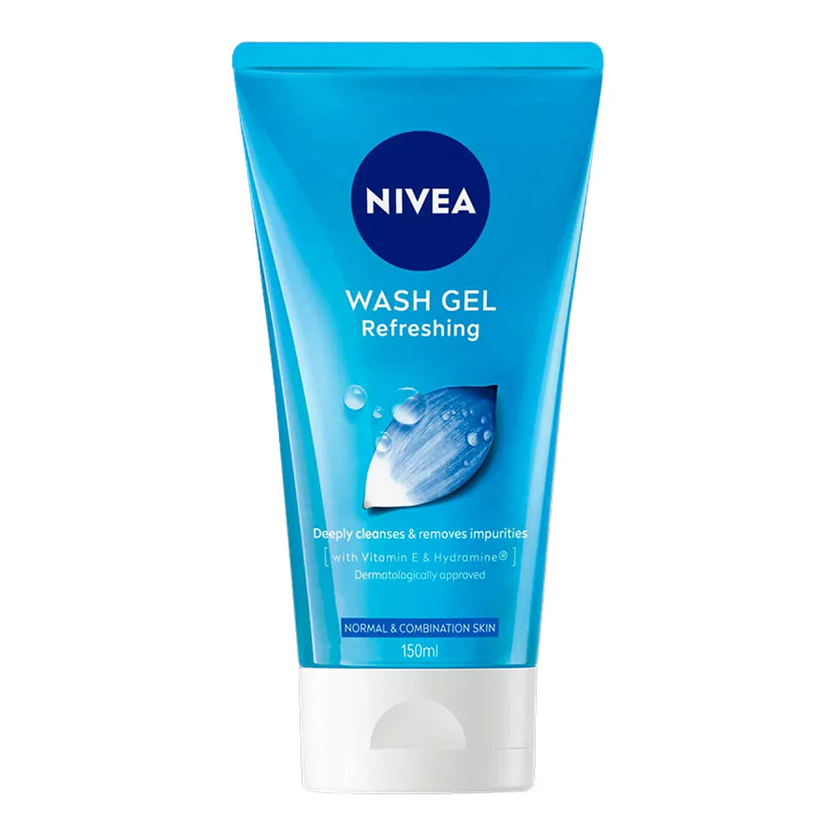 Nivea - Lotus Flower Refreshing Wash Gel With Hydramine For Normal To Combination Skin - 150ml [France]