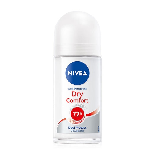 Nivea - Dry Comfort Dual Protect 72H Anti-Perspirant Roll On - 50ml [Thailand]