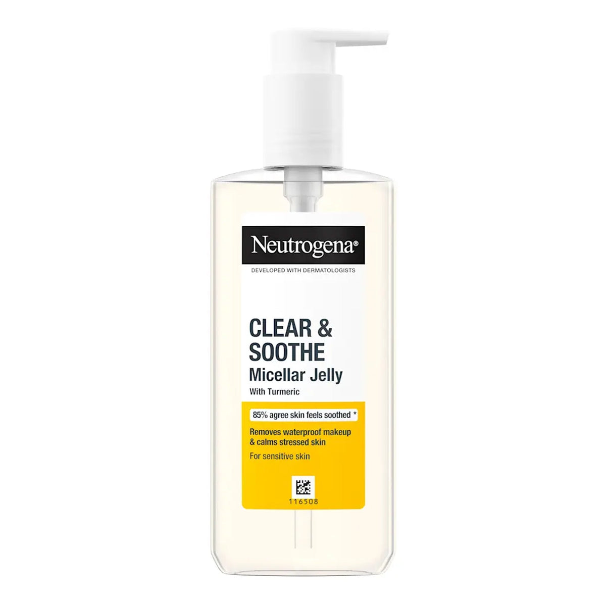 Neutrogena - Clear & Soothe Turmeric Oil-Free Micellar Jelly Makeup Remover Suitable For Spot-Prone Skin - 200ml [Greece]