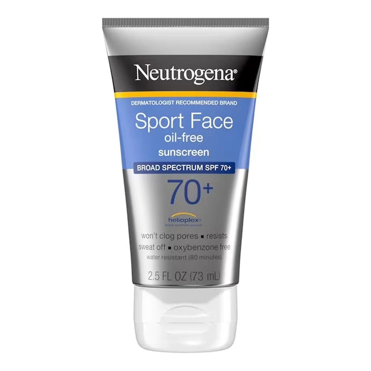 Neutrogena - Sport Face Oil-Free Sunscreen Broad Spectrum SPF 70+ With Helioplex - 73ml [Canada]