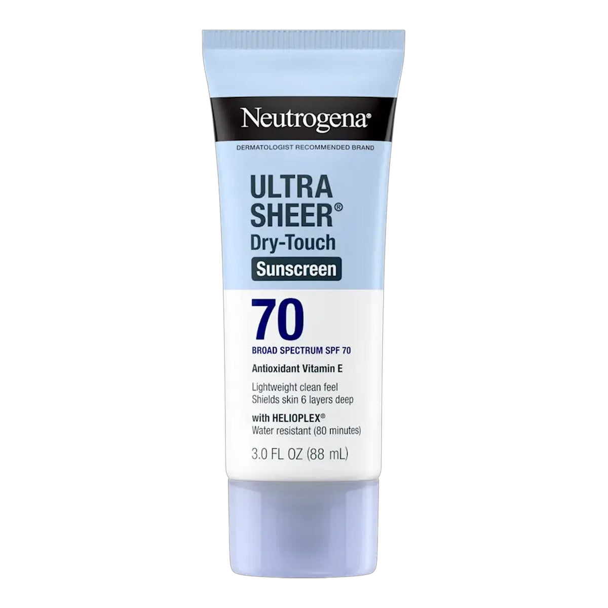 Neutrogena - Ultra Sheer Dry-Touch Water Resistant Antioxidant Vitamin E Sunscreen Broad Spectrum SPF 70 With Helioplex - 88ml [Canada]