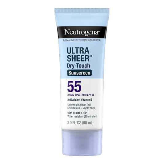Neutrogena - Ultra Sheer Dry-Touch Water Resistant Antioxidant Vitamin E Sunscreen Broad Spectrum SPF 55 With Helioplex - 88ml [Canada]