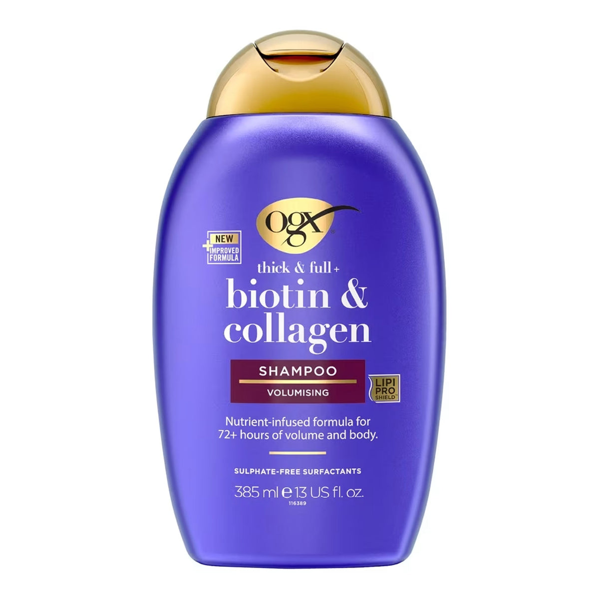OGX - Thick & Full+ Biotin & Collagen Volumizing Shampoo - 385ml [Italy]