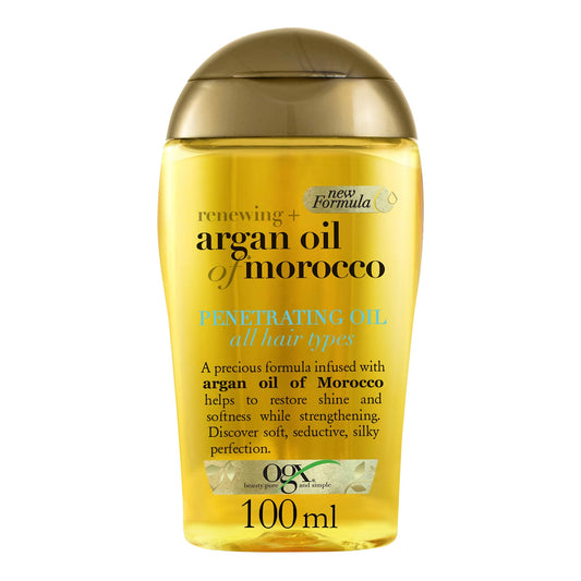 OGX - Renewing+ Argan Oil Of Morocco Extra Penetrating Oil For All Hair Types - 100ml [Greece]