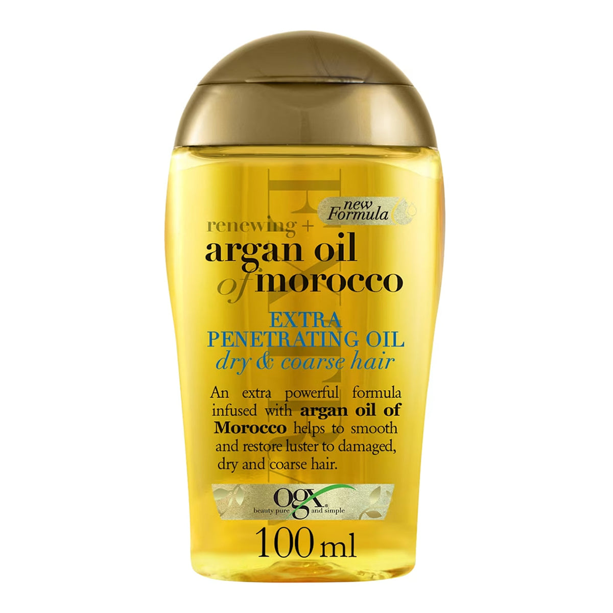 OGX - Renewing+ Argan Oil Of Morocco Extra Penetrating Oil For Dry & Coarse Hair - 100ml [Greece]
