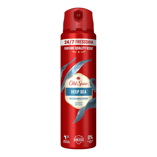 Old Spice - Deep Sea With Sea Breeze Scent Deodorant Body Spray - 150ml [UK]