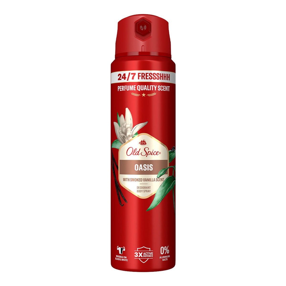 Old Spice - Oasis With Smoked Vanilla Scent Deodorant Body Spray - 150ml [UK]
