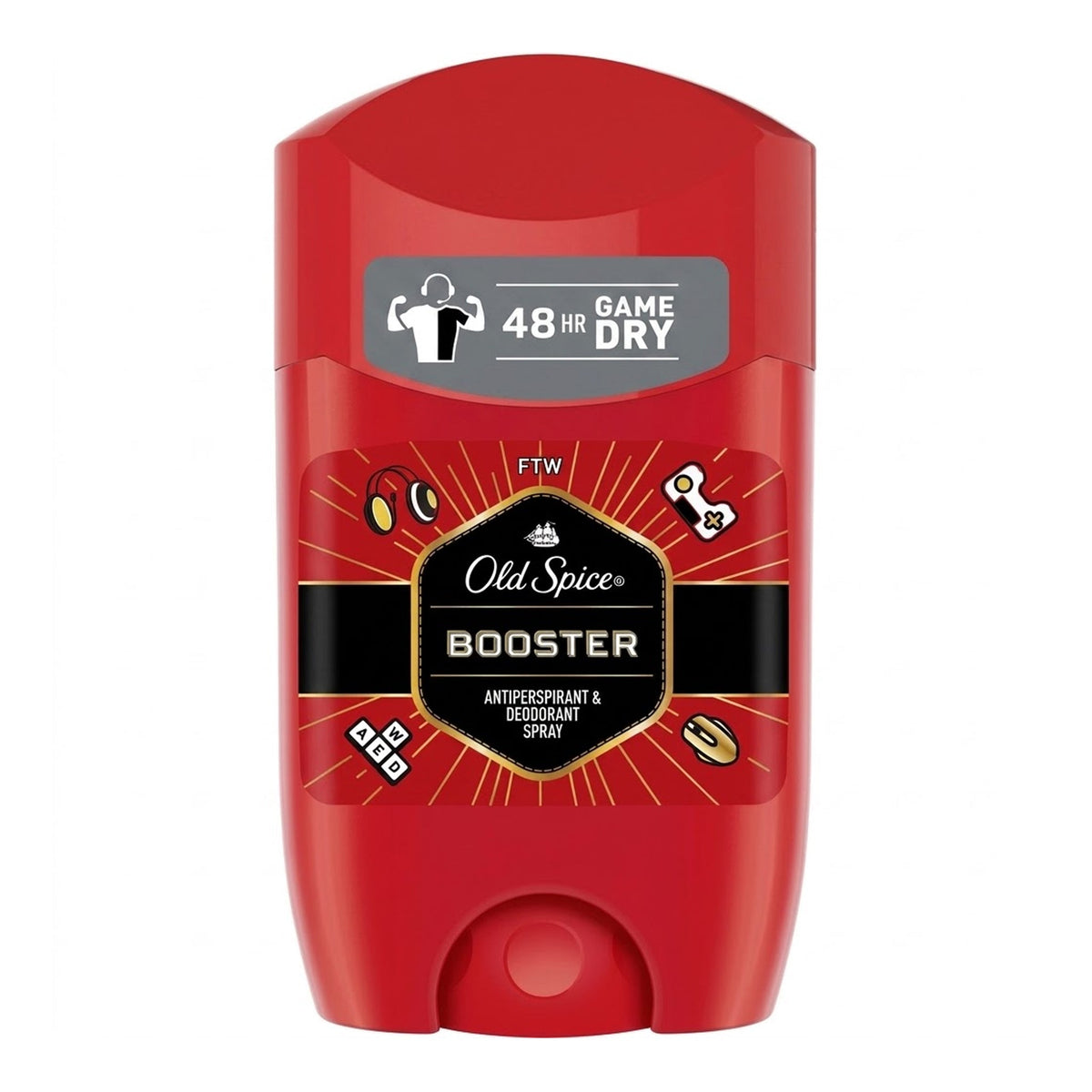Old Spice - Booster 48H Game Dry Anti-Perspirant & Deodorant Stick - 50ml [Poland]