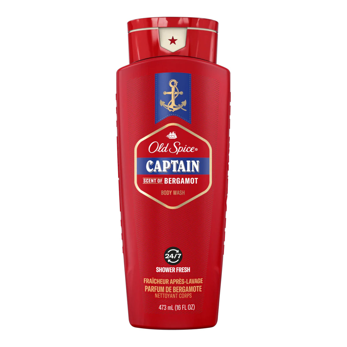 Old Spice - Captain Scent Of Bergamot Body Wash - 473ml [USA]