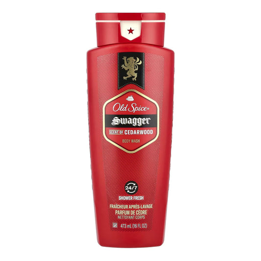 Old Spice - Swagger Scent Of Cedarwood Body Wash - 473ml [USA]