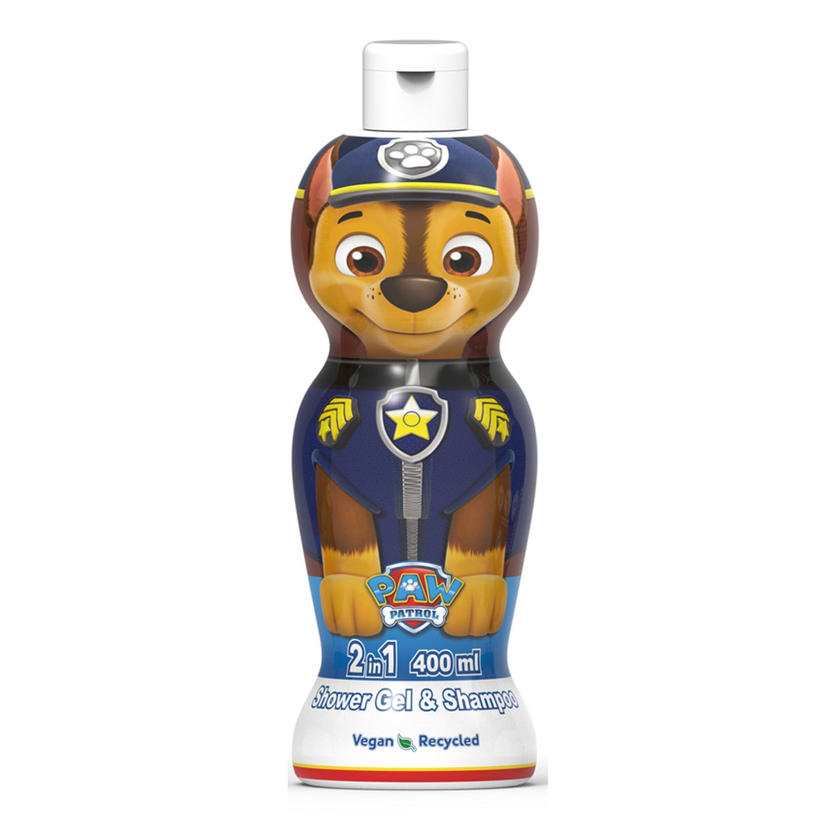 Paw Patrol - Chase 2 In 1 Shower Gel & Shampoo - 400ml [Spain]