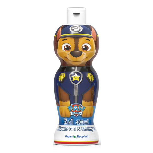 Paw Patrol - Chase 2 In 1 Shower Gel & Shampoo - 400ml [Spain]