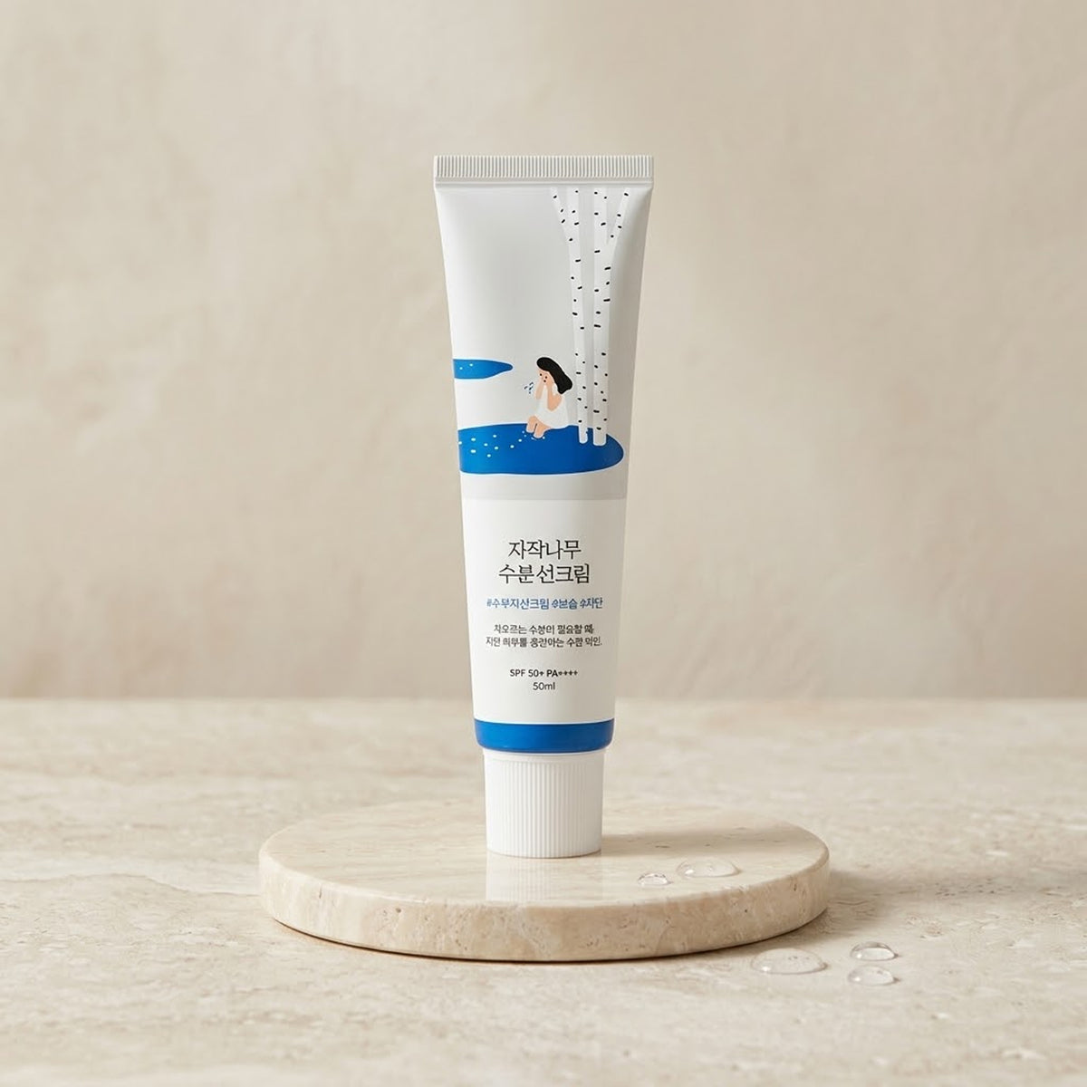 Round Lab - Birch Juice Moisturizing Sunscreen SPF 50+ PA++++ - 50ml [Korea]