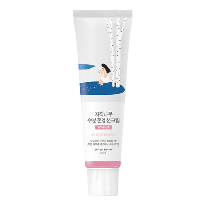 Round Lab - Birch Juice Moisturizing Tone-Up Sunscreen SPF 50+ PA++++ - 50ml [Korea]
