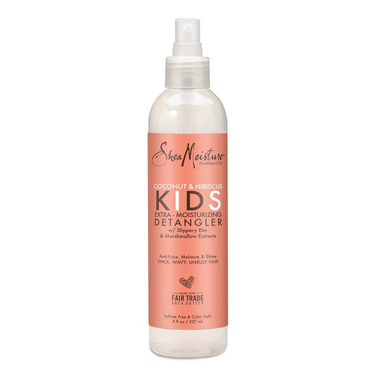 Shea Moisture - Coconut & Hibiscus Kids Extra Moisturizing Detangler With Slippery Elm & Marshmallow Extracts - 237ml [USA]