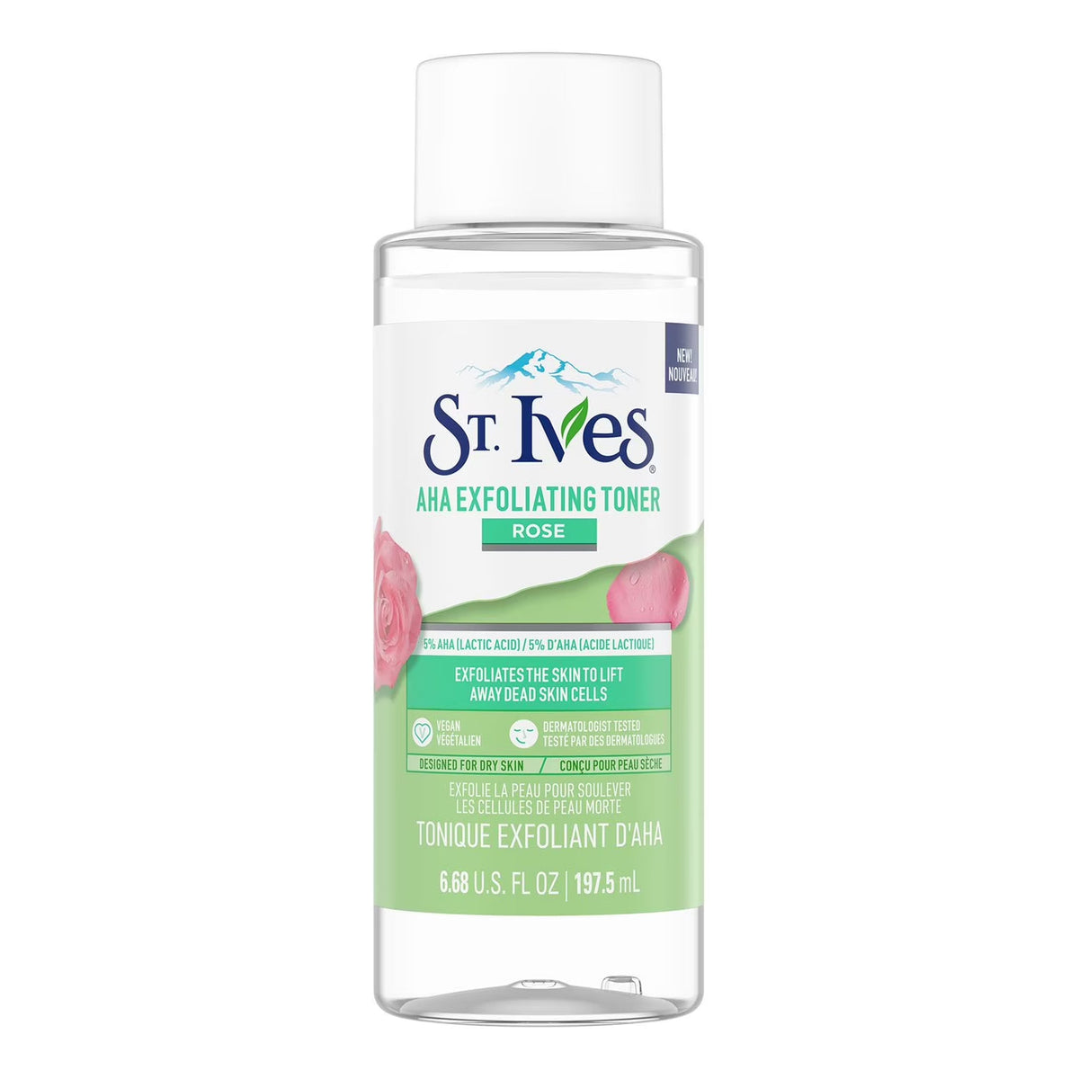 St. Ives - Rose AHA Exfoliating Toner - 197.5ml [Thailand]