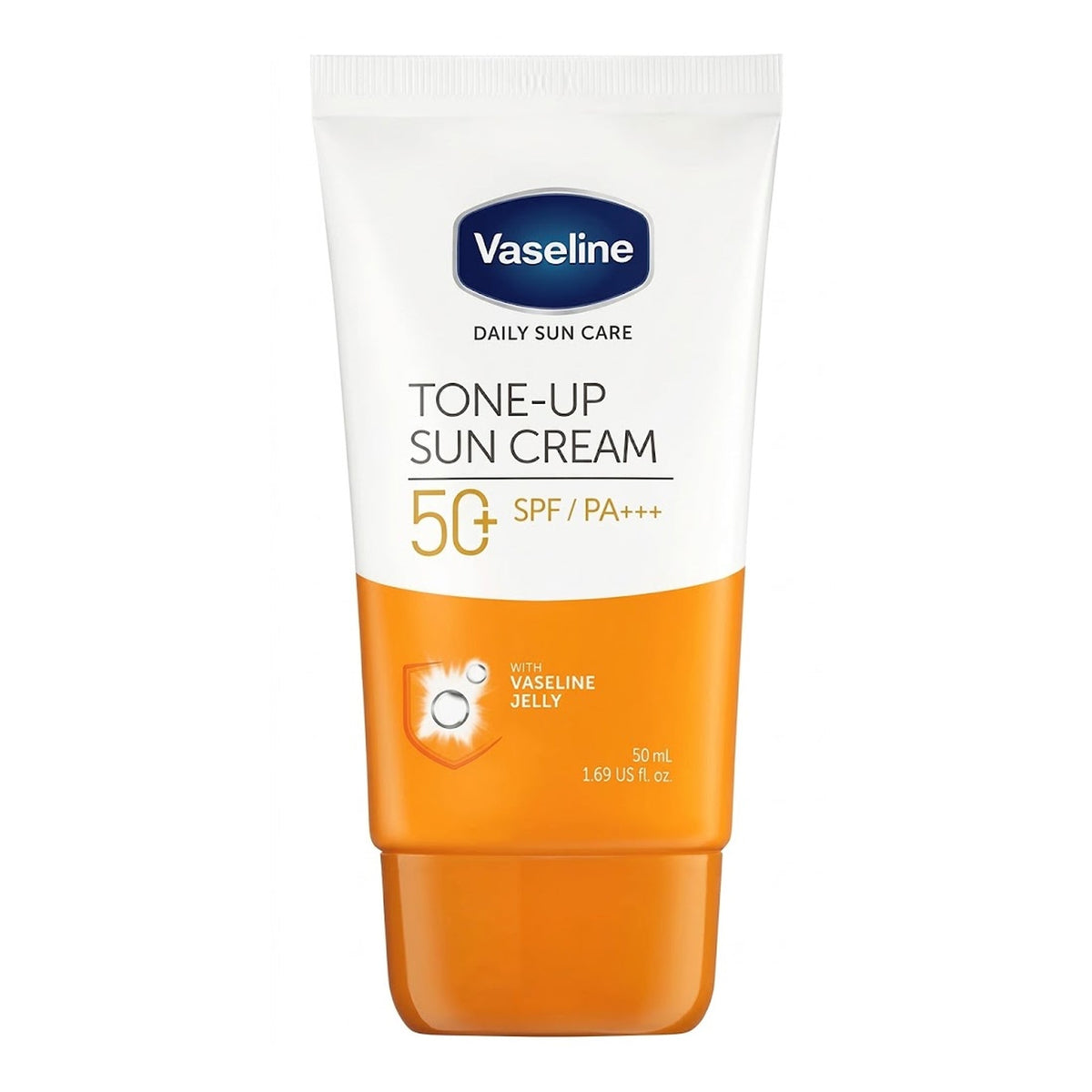 Vaseline - Daily Sun Care Tone-Up Sun Cream With Vaseline Jelly SPF 50+ PA+++ - 50ml [Korea]
