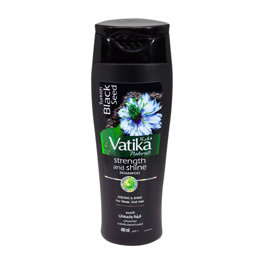 Vatika - Strength & Shine Shampoo With Turkish Black Seed - 400ml
