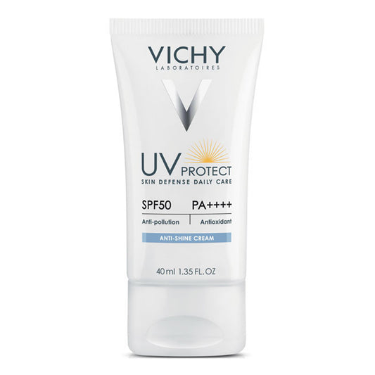 Vichy - UV Protect Skin Defense Daily Care Anti-Shine Cream SPF50 PA++++ - 40ml
