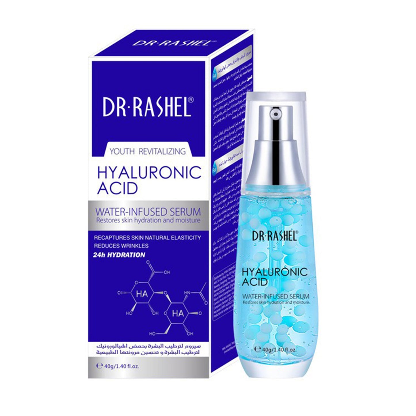 Dr. Rashel - Hyaluronic Acid Youth Revitalizing Water-Infused Serum - 40ml