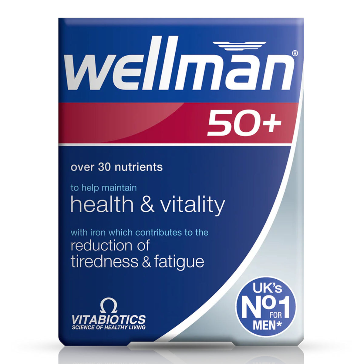 Vitabiotics - Wellman 50+ - 30 Tablets [UK]